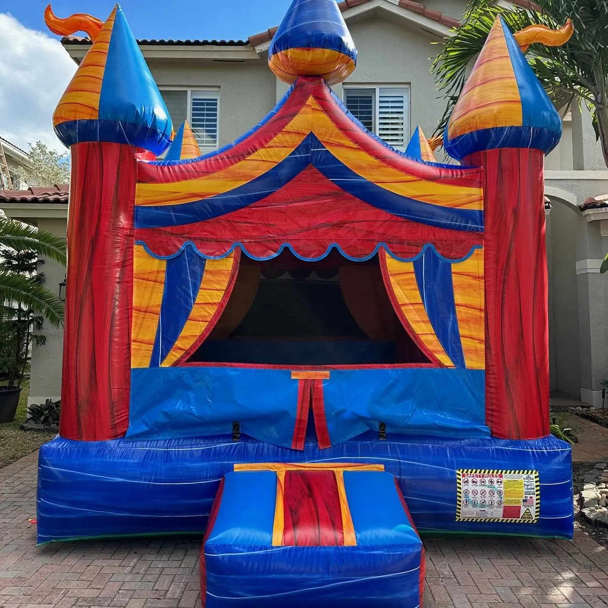 Primary Castle Bounce House 7